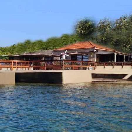 Stone Villa Inside Sea- Kids'Land Platanidia Exterior photo