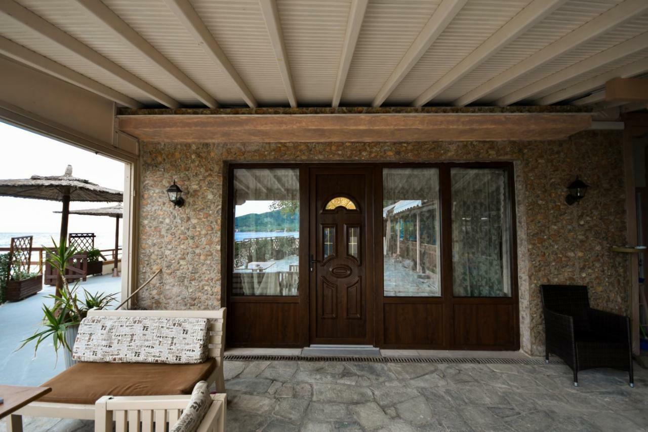Stone Villa Inside Sea- Kids'Land Platanidia Exterior photo