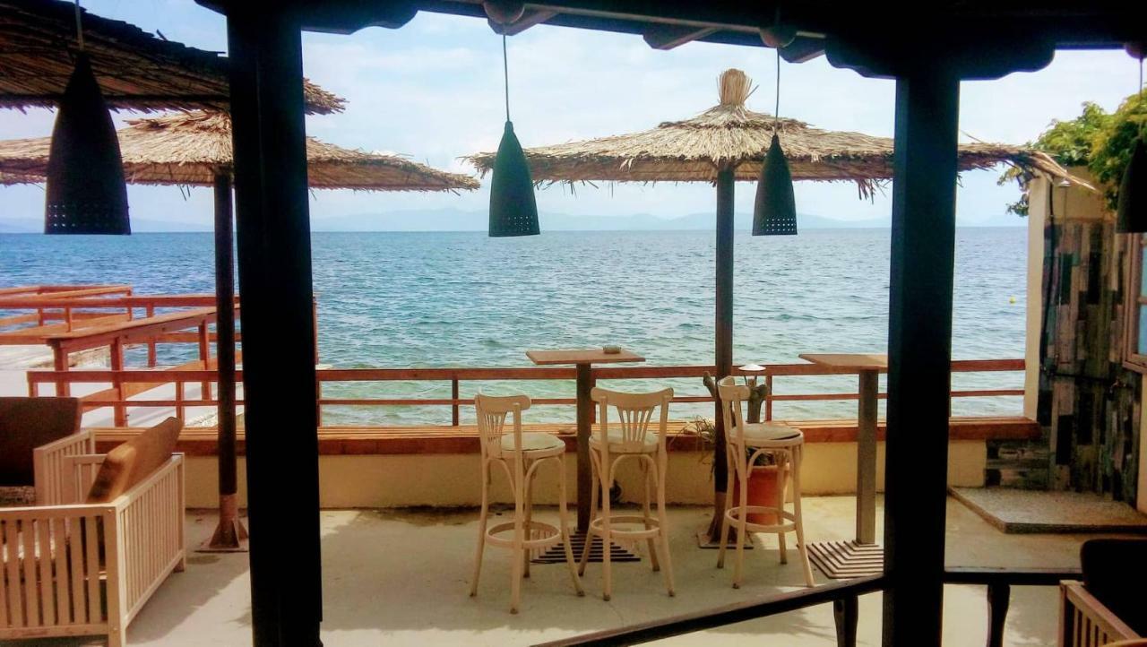 Stone Villa Inside Sea- Kids'Land Platanidia Exterior photo